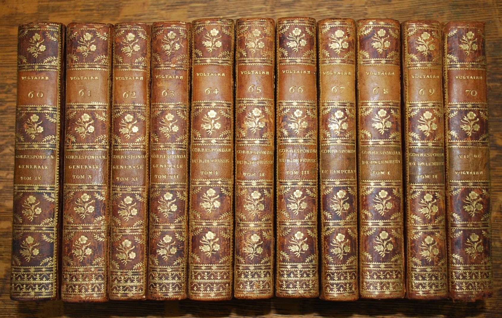 Oeuvres Completes de Voltaire 69 of 70 Volumes Image for Oeuvres Completes de Voltaire 69 of 70 Volumes