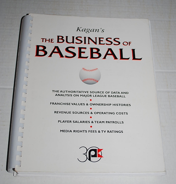 Image for Kagan's The Business of Baseball