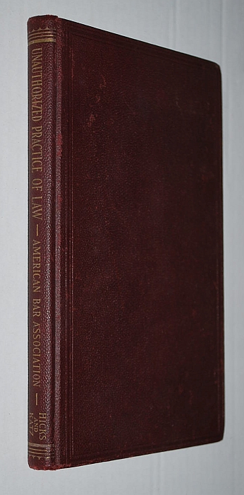 Image for Unauthorized Practice of Law: A Handbook for Lawyers and Laymen