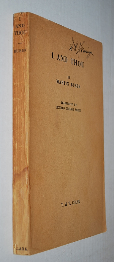 Image for I and Thou 1st English Language Edition 1937