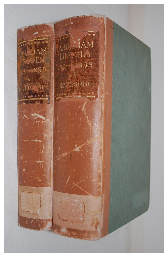 Image for Abraham Lincoln, 1809-1858, by Albert J. Beveridge Volumes I & II
