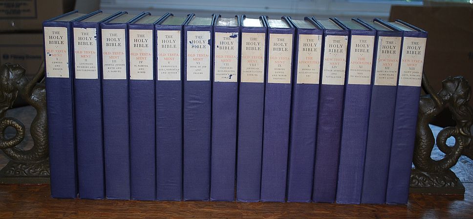 Image for The Holy Bible: Containing the Old and New Testaments and the Apocrypha 14 Volumes